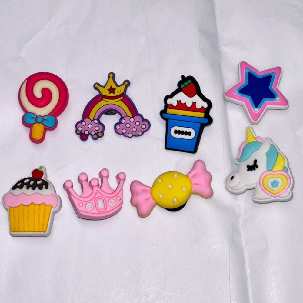 Jibbitz Crocs Accessories - 8 pcs “Candy Fantasy”